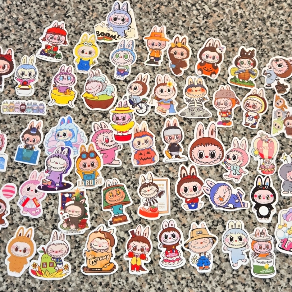 Labubu Stickers (Set Of 5)